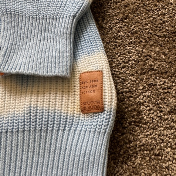 Scotch & Soda Chunky Tie Dye Crewneck Sweater - Picture 4 of 5